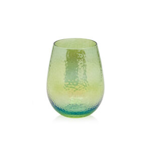Hammered Stemless All-Purpose Glass Set of 4