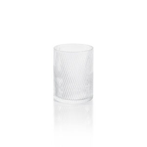 Rippled Highball and Rocks Glassware