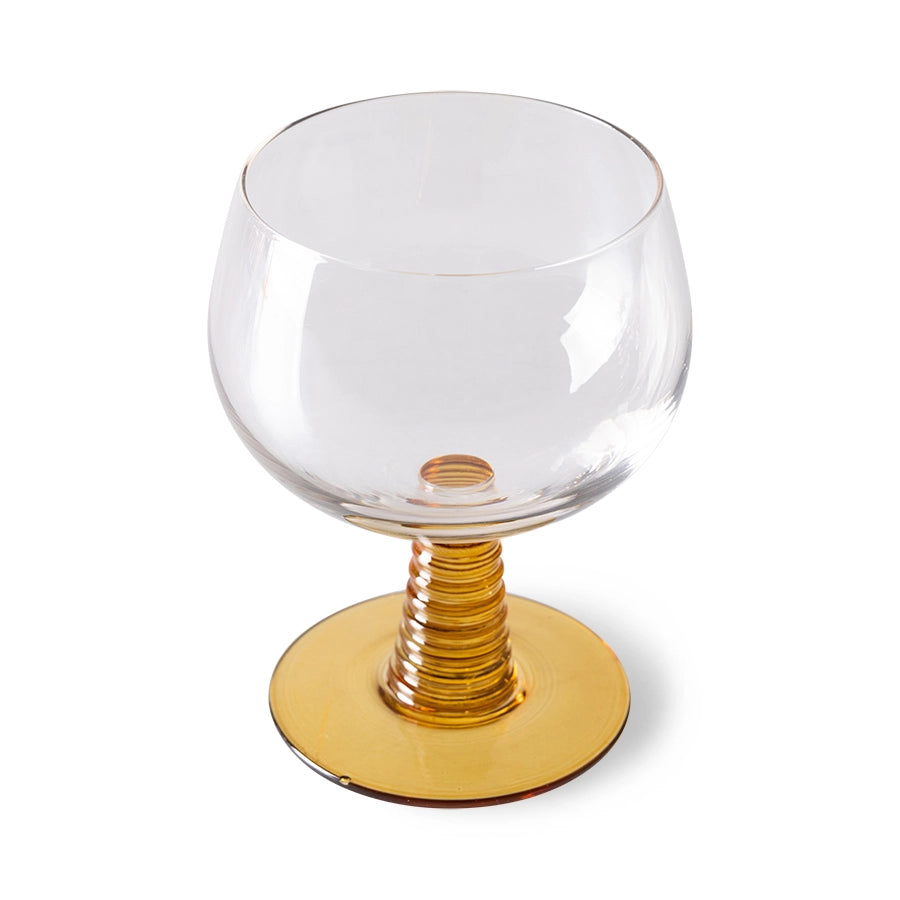 Ochre Low Stem Wine Glass - Image 2