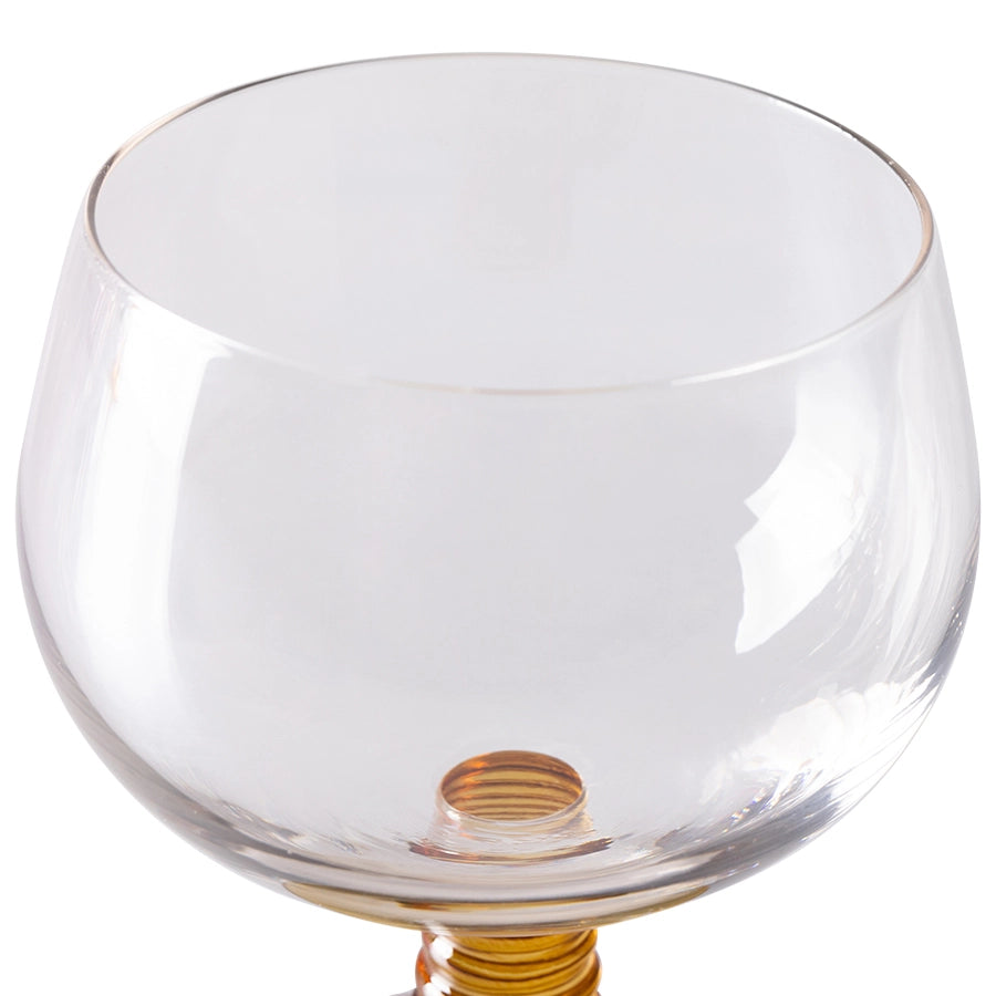 Ochre Low Stem Wine Glass - Image 4