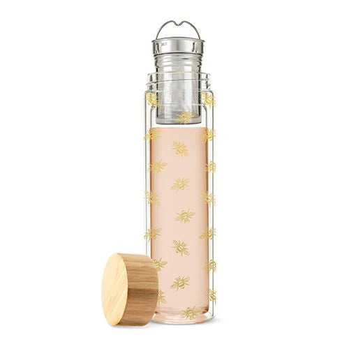 Travel Tea Infuser Cup with Strainer - Image 2